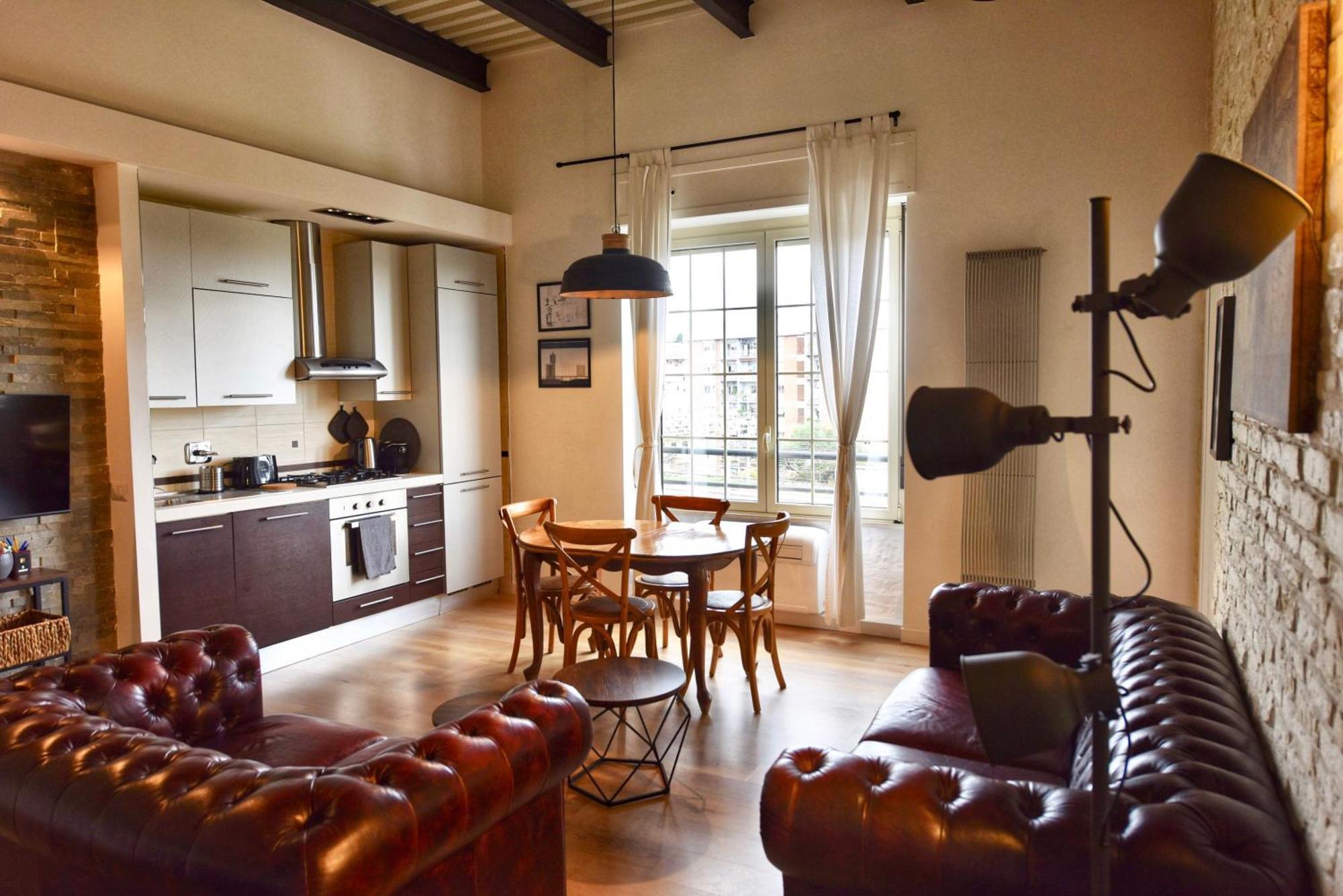 Industrial Loft Trastevere Station Rom Eksteriør billede